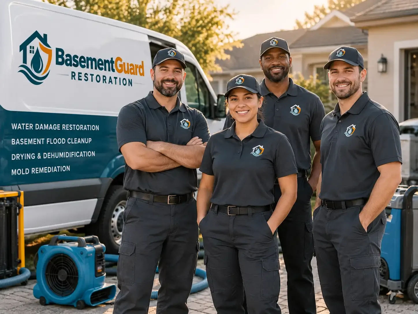 Basement Water Damage Restoration company in Grand Mound, IA